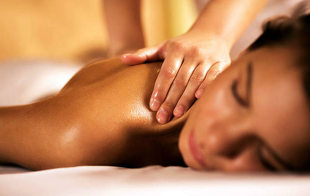Atmosphäre des Massagebereichs