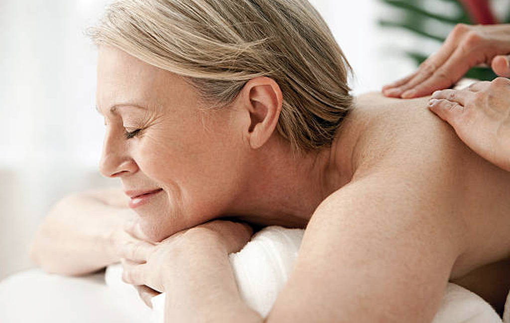 Entspannung des Körpers durch Massage